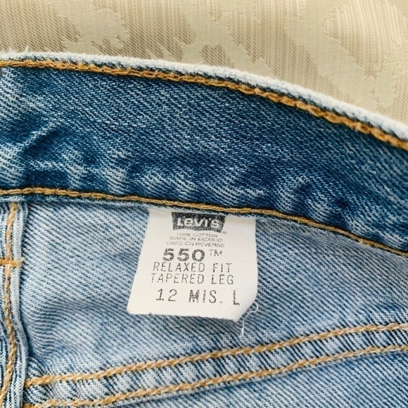 Vintage Levi’s 550 Mom Jeans High Rise Size 12 Miss L - Picture 3 of 6